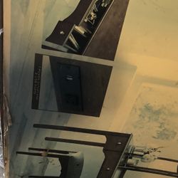 Brand New In Box Wooden Vanity With USB Ports 