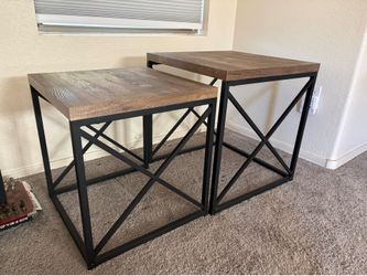 Nesting end tables