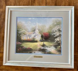 Authentic Thomas Kinkade “Hometown Chapel”