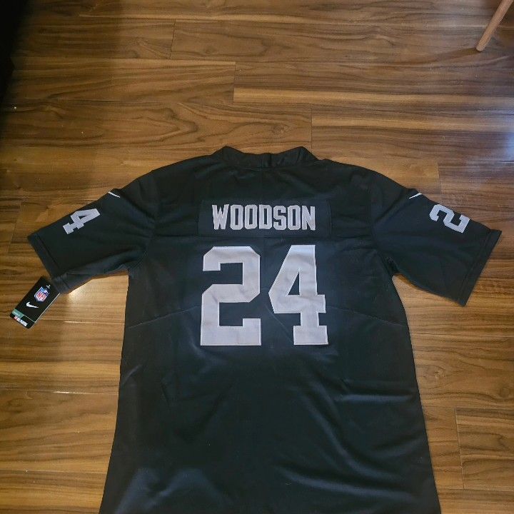 Raiders Woodson Black Jerseys $60ea Firm S M L Xl 2x 3x And 90ea 4x 5x