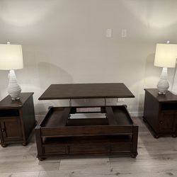Four Piece End Tables
