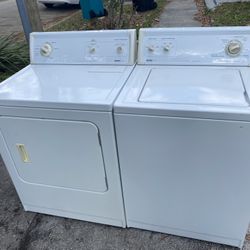 Washer and dryer