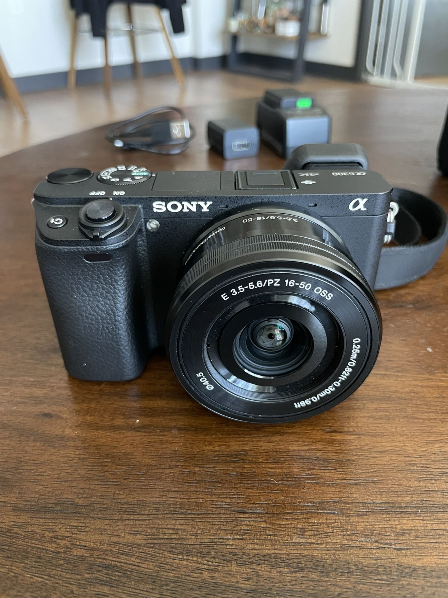 Sony Alpha a6300 Mirrorless Digital Camera w/ 16-50mm F3.5-5.6 Lens