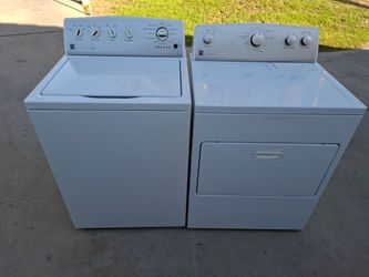Kenmore washer and electric dryer