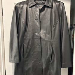 Women Leather Coat 