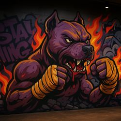 Custom Graffiti for Gyms – Interior Wall Art NYC