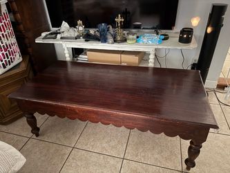 Free wooden coffee table