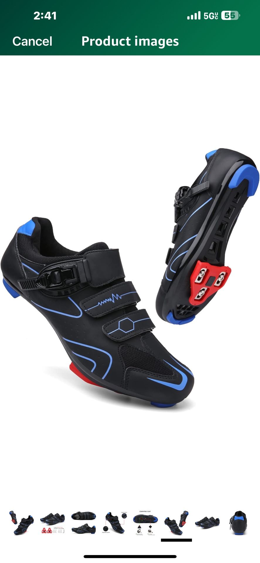 New Mens Womens Cycling Shoes Compatible with Peloton Indoor Bicycle Pedals Clip in Road Bike Shoes Pre-Installed with Look Delta Cleats