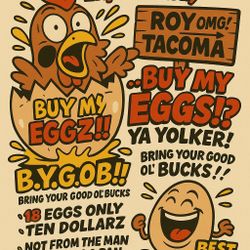 18 rounds of breakfast ammo