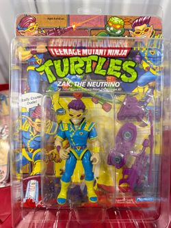 Vintage TMNT Zack The Neutrino MOC Unpunched
