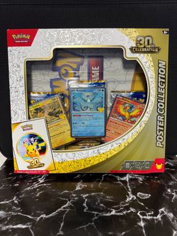 Pokemon Cards 30th Celebration Poster Collection