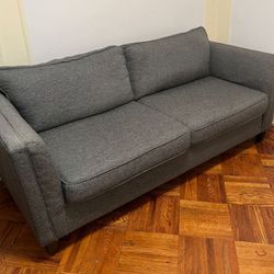 Gray Loveseat Couch