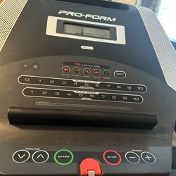 Pro Form (foldable) Treadmill. 