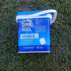 Clorox Pool And Spa Clorinating Tablets. Xtra Blue