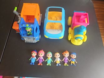 Cocomelon and Blippi
