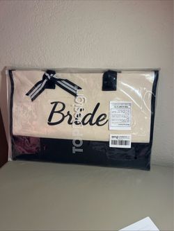 TOPDesign Bride Canvas Tote Bag