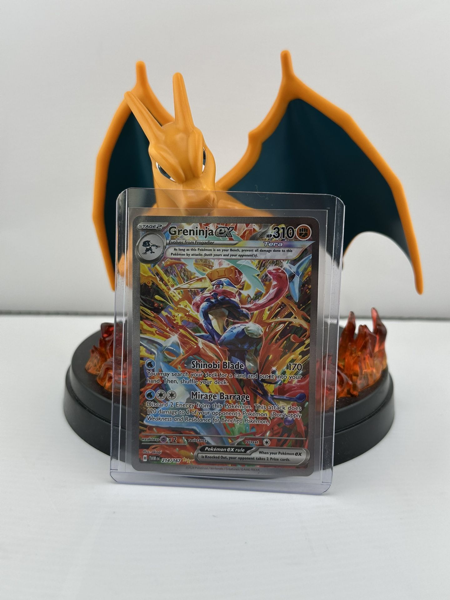 Pokemon TCG Greninja EX 214/167 Special Illustration Rare