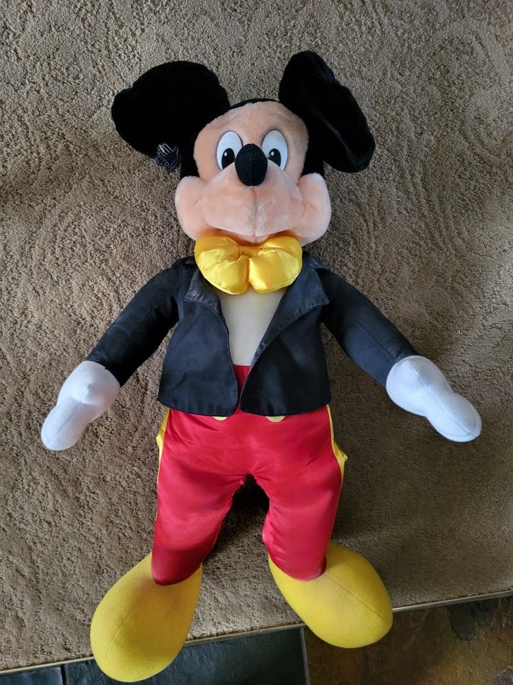 Mickey Mouse Stuffed Doll 27"