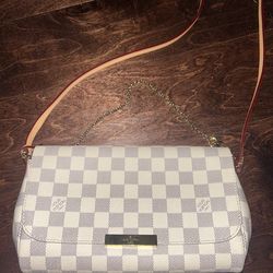 LOUIS VUITTON Damier Azur Favorite MM