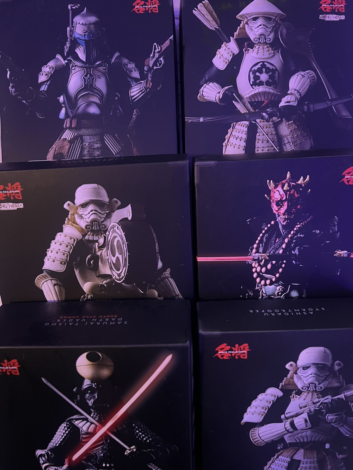 starwars figurines set !! $150 OBO