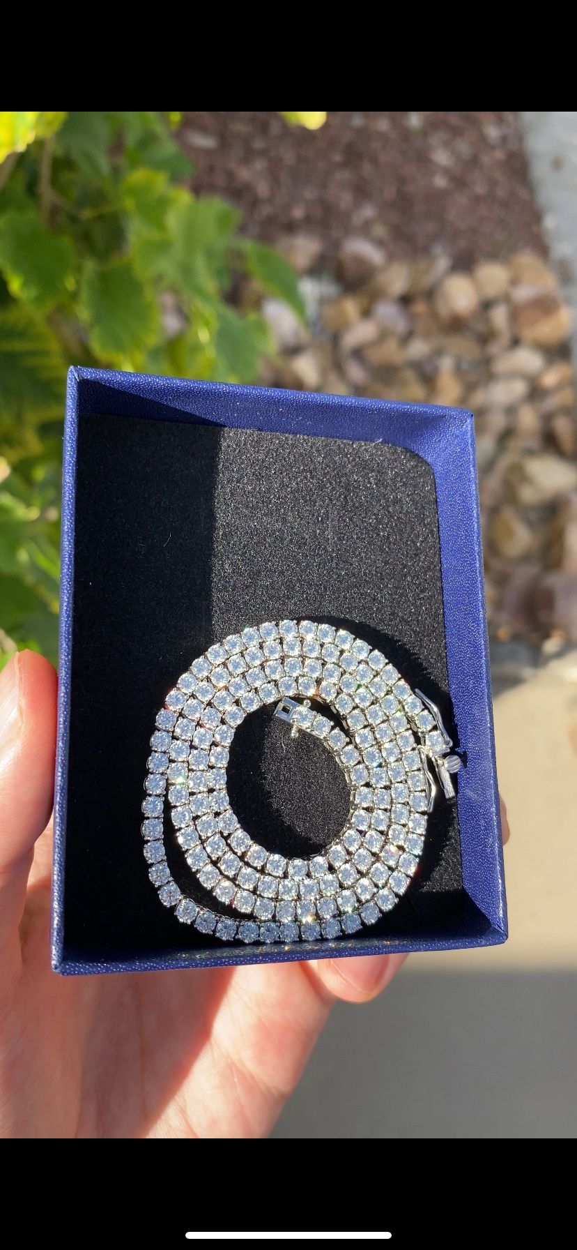 3mm 18β Moissanite Tennis Chain β 14.7ct π