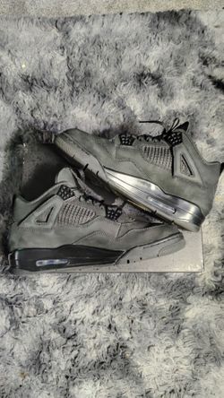 Jordan 4 black cat size 12m used with og box