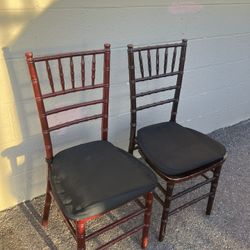 Chiavari Wedding Event Chairs - 42 Available 