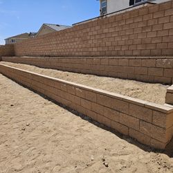 Slip Face Block Wall For Plater 