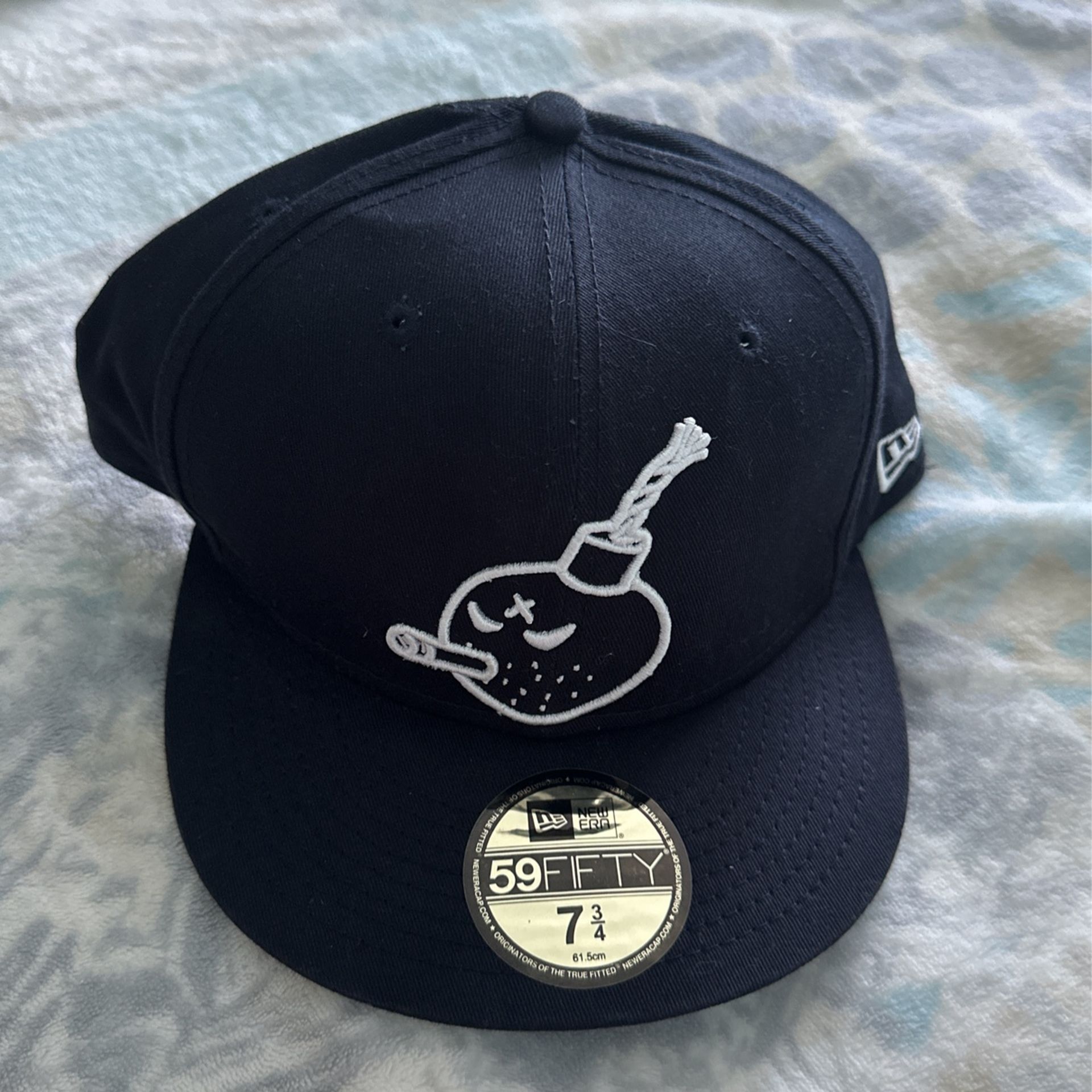 Hat Cap Fitted 7 3/4 C New Era 59 Fifty 