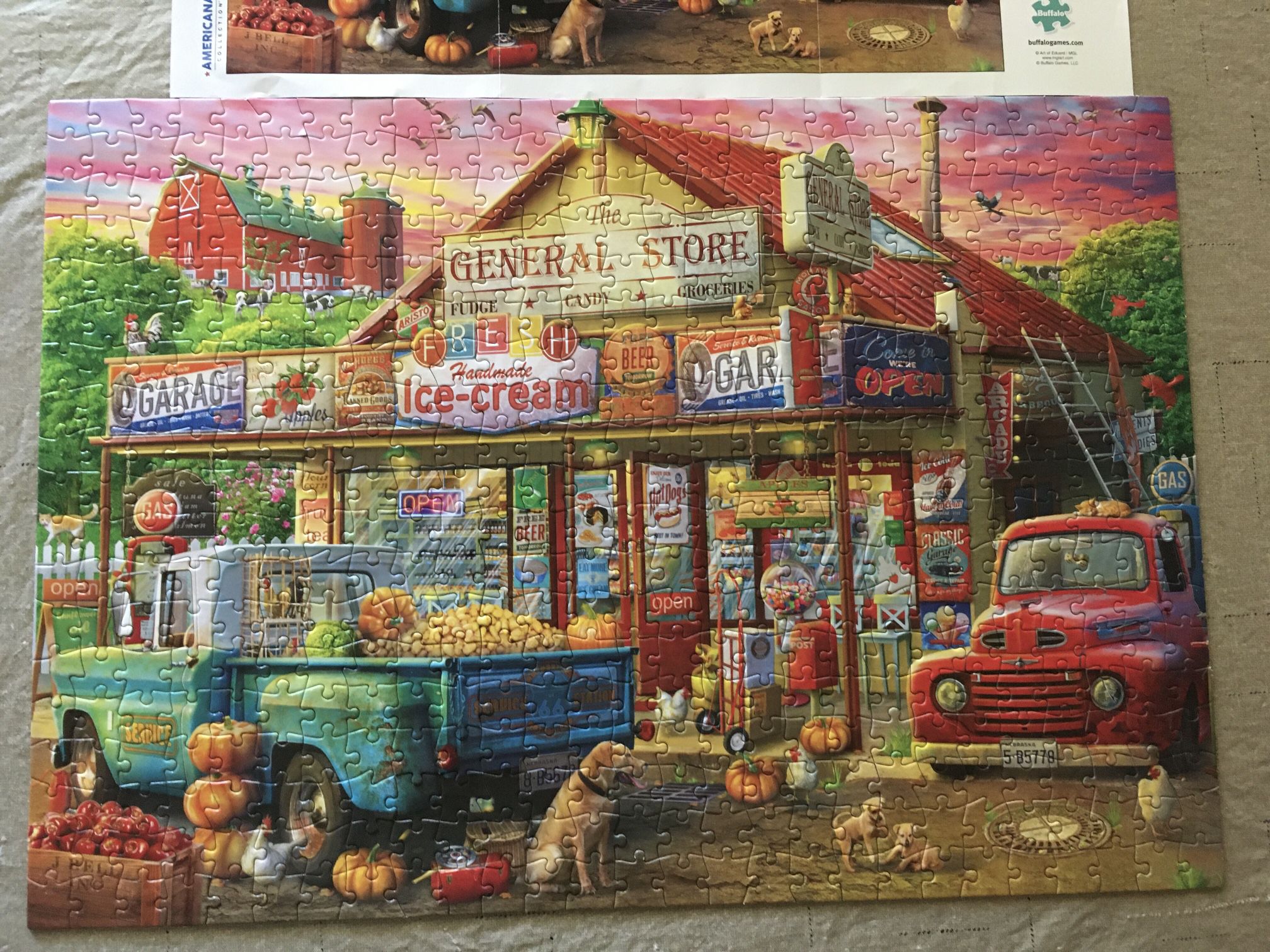 The General Store Jigsaw Puzzle 500 Pc