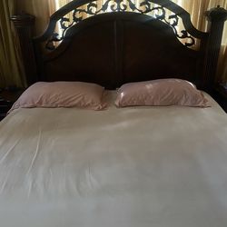 Coffee Brown King Size Bed