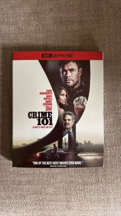 Crime 101 4K UHD Blu-ray