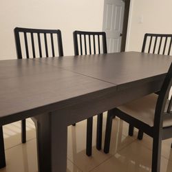 Dining Table With 4 Chairs With Bench