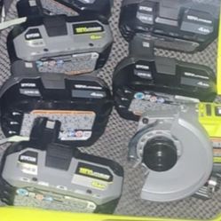 Ryobi 6 Ah And 4ah Batteries