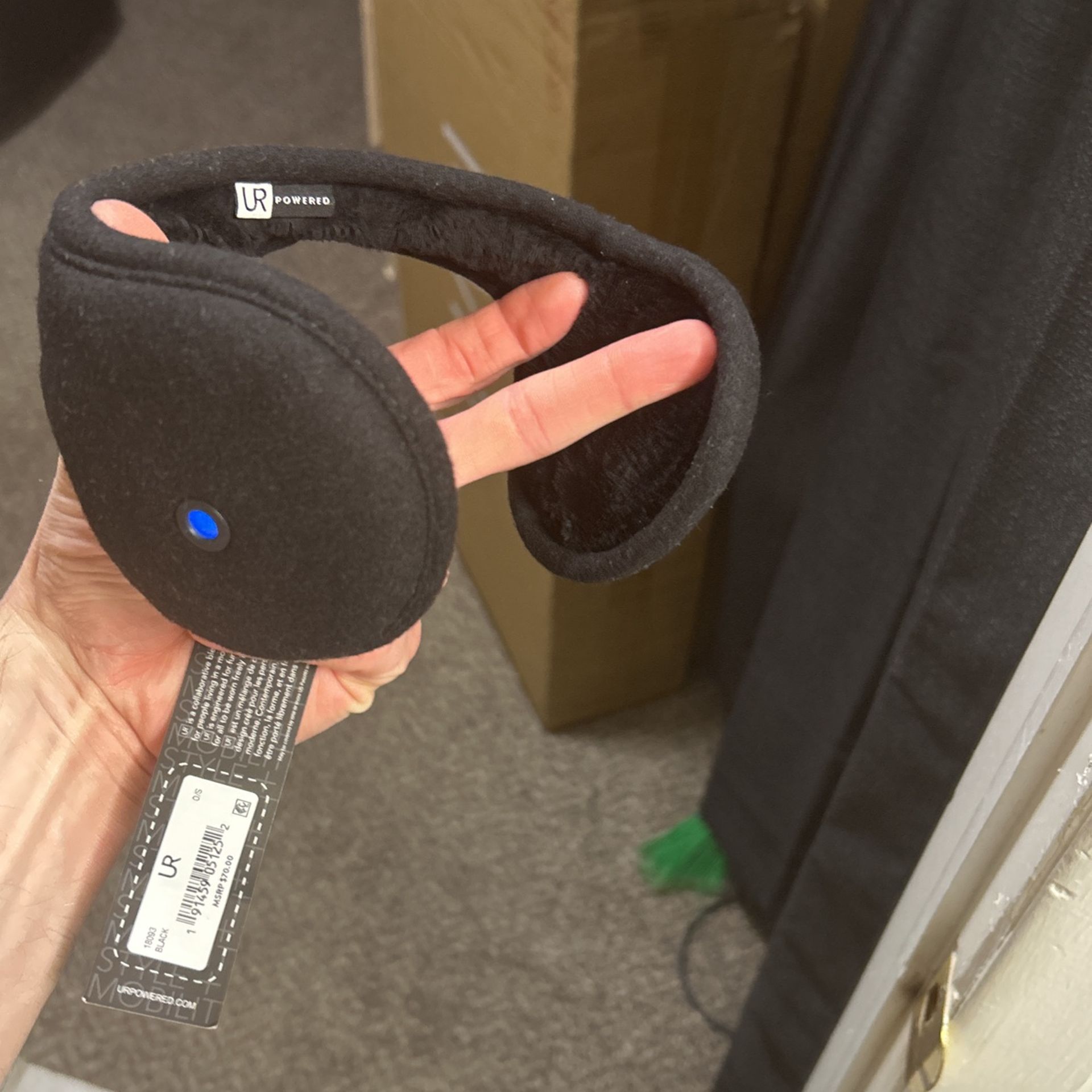 Bluetooth Behind The Head Earmuffs/warmers