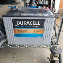 New 12v Deepcycle AGM Battery