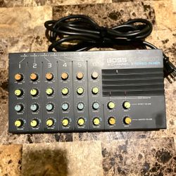 Boss BX-600 - 6 Channel Stereo Mixer Used US Seller Roland