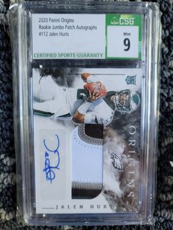 Jalen Hurts 2020 Panini Origins