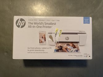 Brand new HP printer comes with ink 🖨