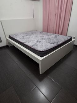 Full Ikea Bed & New full mattress $250