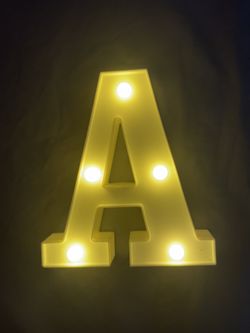 Letter Lights