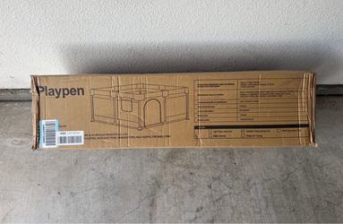 Baby Playpen With Mat