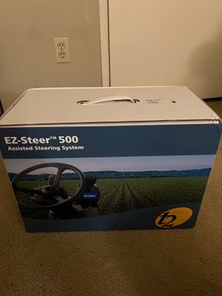 EZ-Steer 500 Assisted Steering System and CFX-750 Display