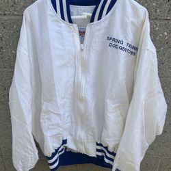 Vintage Los Angeles Dodgers Spring Training Starter Jacket Zip Up Baseball XL 