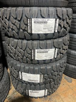 LT285/75/16 Royal black mt 4 new tires installed ✅🔥