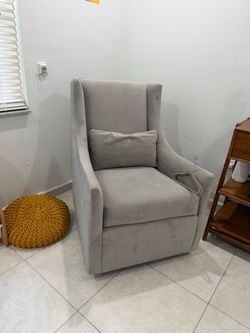 West Elm Graham Glider - Grey