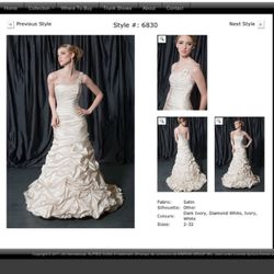 Alfred Sung Bridal Collections Wedding Dress 