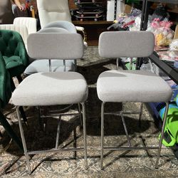 Bar Stools Set of 2, Kitchen Counter stools, office chair 