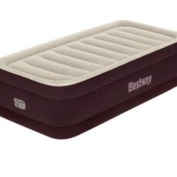 Air Mattress With Built-in Pump - Size: TWIN