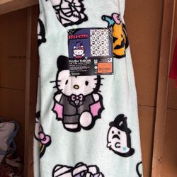 Hello Kitty Halloween Blanket 